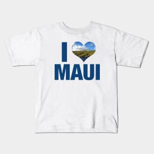 I Love Maui Kids T-Shirt